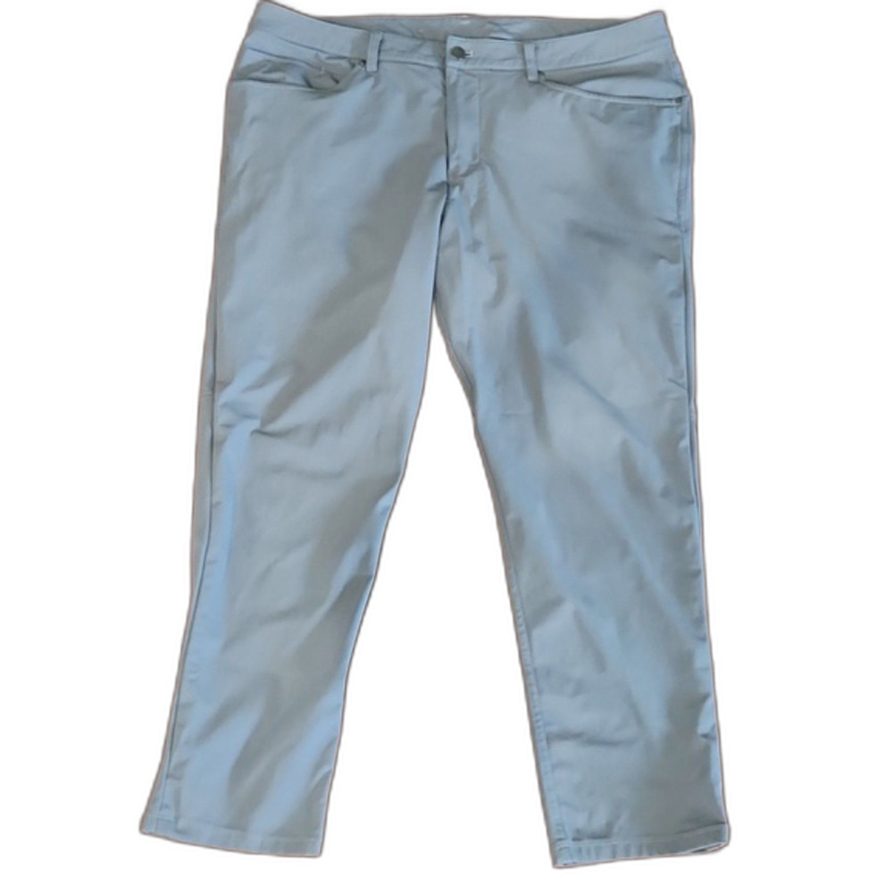 Lululemon ABC Pant Slim *Warpstreme, Gray, Size 38 (38x29), M5A45S
